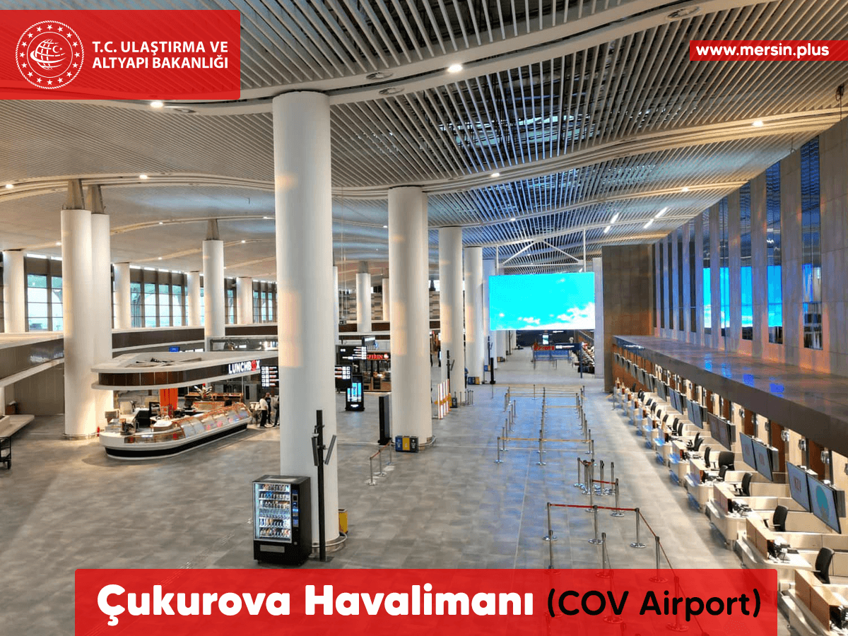 Çukurova Havalimanı (Cov Airport) (Mersin Tarsus Adana)