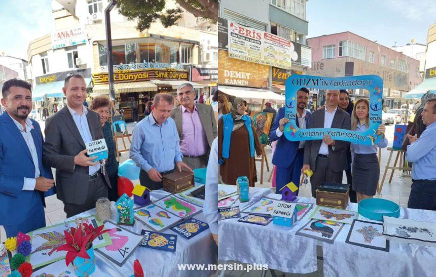 Tarsus Kaymakamı Mehmet Ali Akyüz, Tarsus Otizm Derneği Sergisini Ziyaret Etti