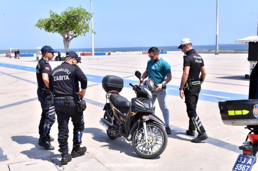 Yeşil Alanlar, Bisiklet Ve Yürüyüş Yollarında Kullanımı Yasak Olan Motosikletlere Geçit Yok!