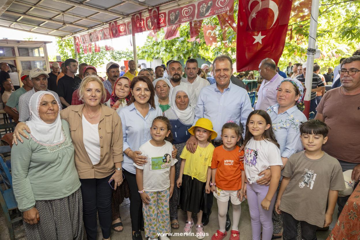 Başkan Seçer, Mezitli’de Kuzucubelen, Akarca, Fındıkpınarı, Sarılar Ve Tepeköy Mahallelerini Gezdi