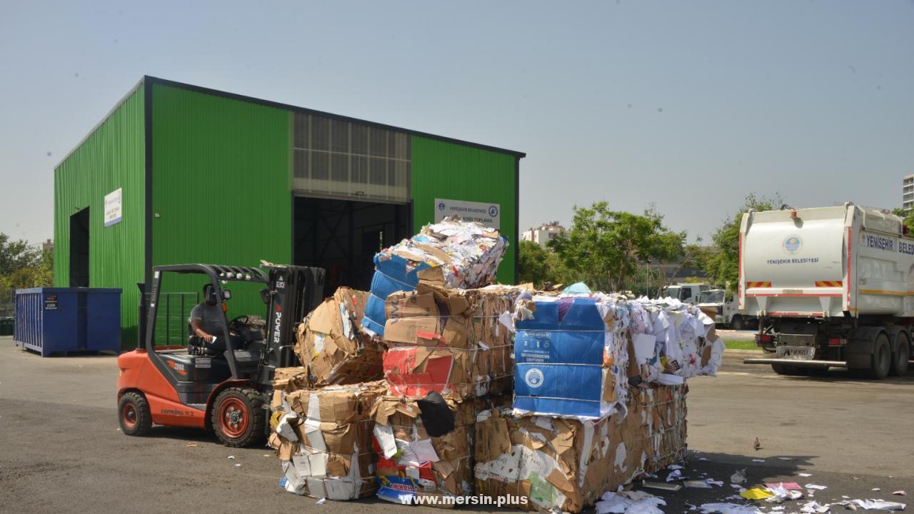 Yenişehir Belediyesi Bir Yılda Toplamda 352 Ton Ambalaj Ve Tekstil Atığı Geri Dönüştürdü