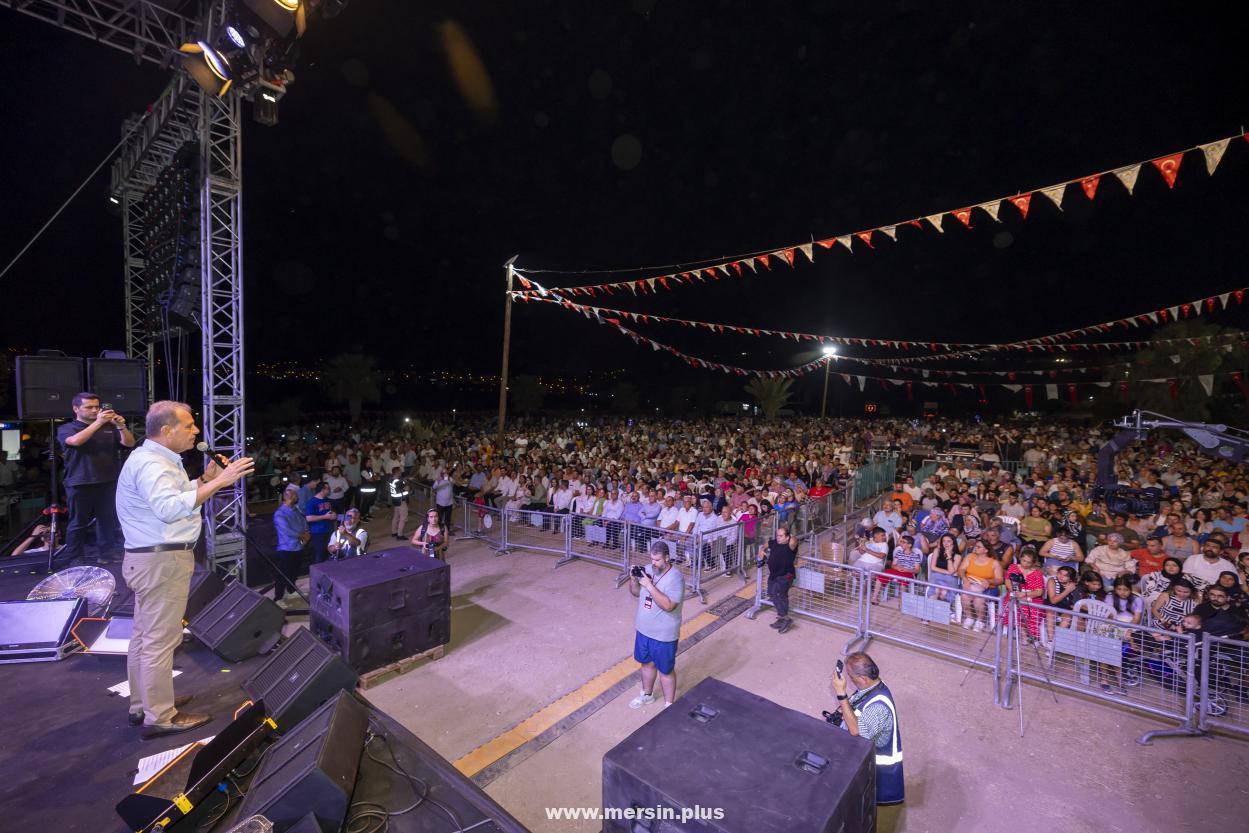 Başkan Seçer, ‘1. Aydıncık Yaza Veda Festivali’ne Katıldı