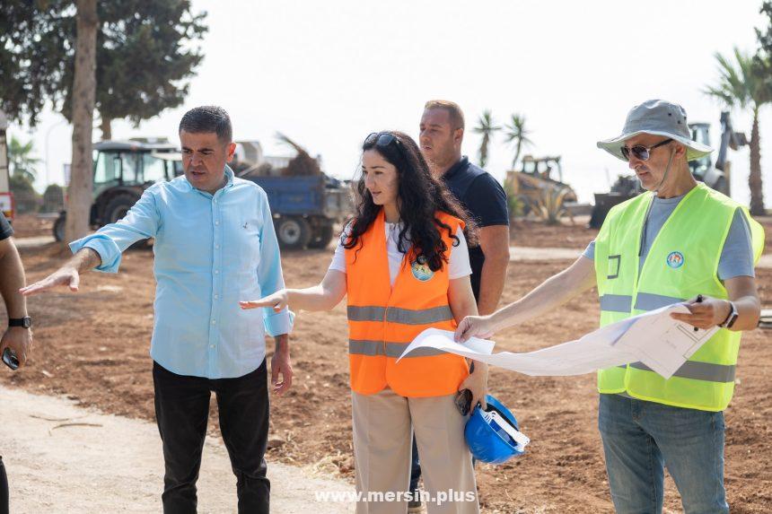 Başkan Tuncer, Sahada Devam Eden Çalışmaları Yerinde İnceledi