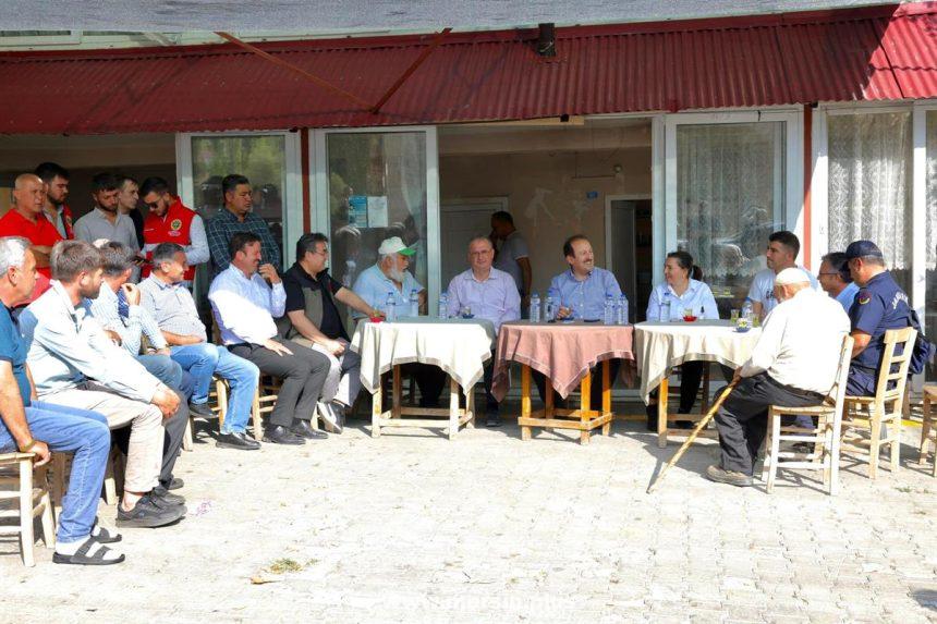 Vali Ali Hamza Pehlivan, Erdemli İlçesi Toros Mahallesinde Vatandaşlarımızla Bir Araya Geldi