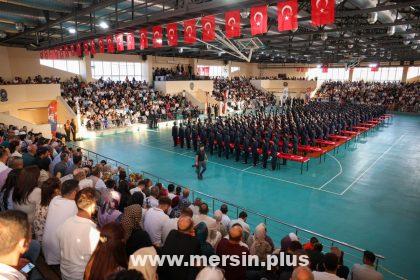 Vali Ali Hamza Pehlivan, Mersin Şehit Altuğ Verdi Polis Meslek Eğitim Merkezi Mezuniyet Törenine Katıldı