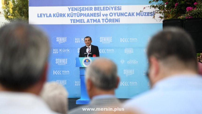 Yenişehir Belediyesi Büyük Kent Kütüphanesi Ve Oyuncak Müzesinin Temelini Attı