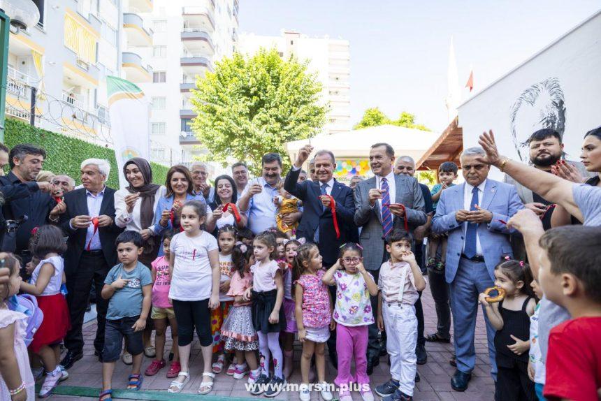 Başkan Seçer, Toroslar Belediyesi’nin ‘Osmaniye Mahallesi Gündüz Bakımevi’nin Açılışına Katıldı