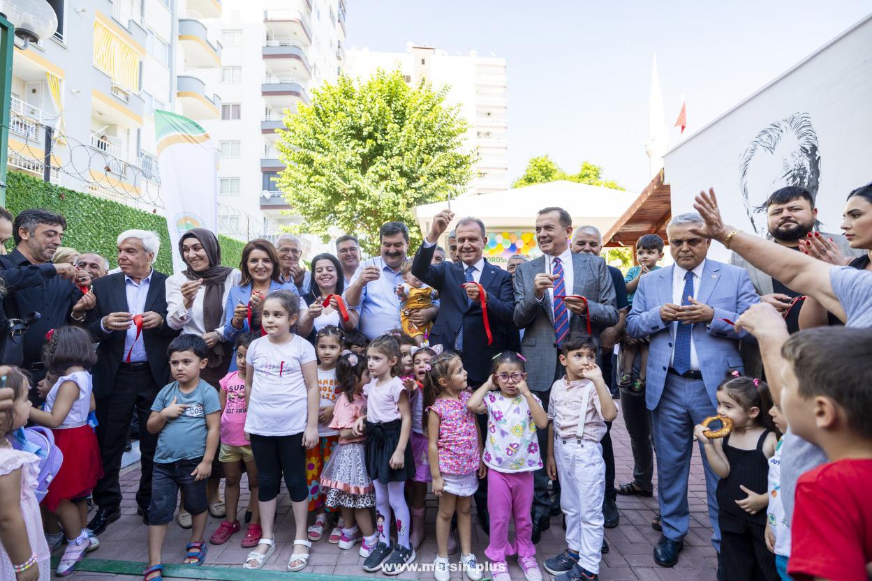 Başkan Seçer, Toroslar Belediyesi’nin ‘Osmaniye Mahallesi Gündüz Bakımevi’nin Açılışına Katıldı