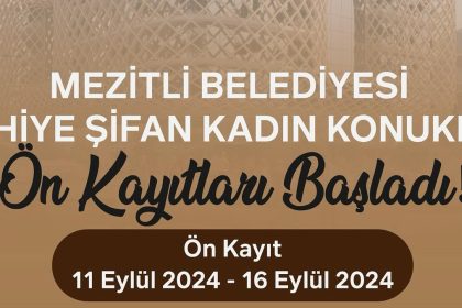 Mezitli Belediyesi’nden Üniversite Öğrencilerine Müjde: Behiye Şifan Kadın Konukevi Ön Kayıtları Başladı