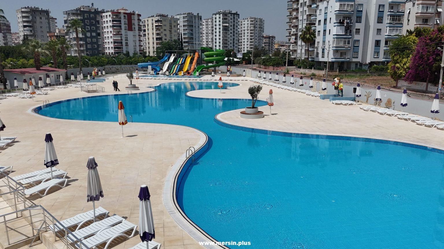 Mezitli Belediyesi Su Park 30 Bin Kişiyi Ağırladı