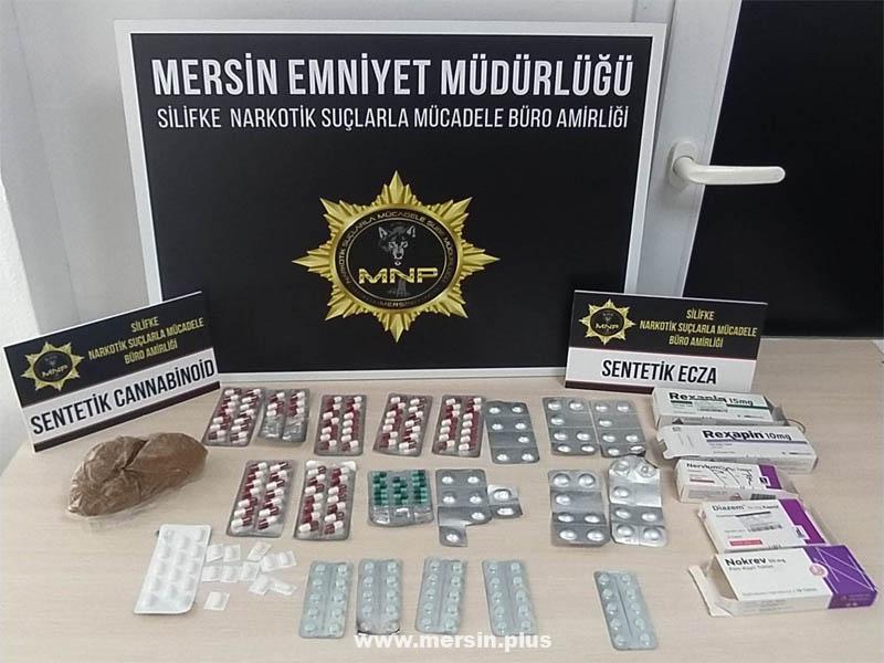 Silifke'Deki Uyuşturucu Tacirleri Polisten Kaçamadı