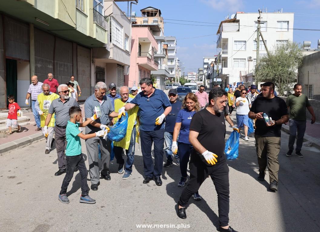 Toroslar'Da Temizlik İş Birliği Devam Ediyor