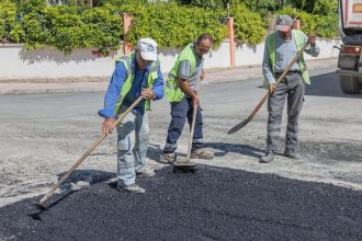 Başkan Tuncer, Yerinde Asfalt Çalışmaları Denetimi Yaptı.