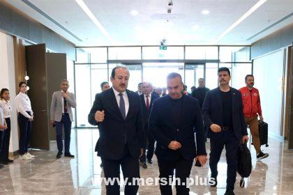 Prof. Dr. Mehmet Fatih Kacır, Sanayi Ve Teknoloji Bakanı Olarak Vali Ali Hamza Pehlivan Ve Ekip Arkadaşları Tarafından Ağırladı.