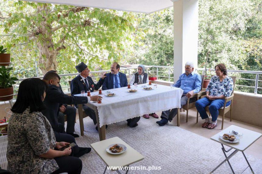 Vali Ali Hamza Pehlivan, Kıbrıs Gazisi Eyyup Türksoy Ve Ailesini Ziyaret Gerçekleştirdi