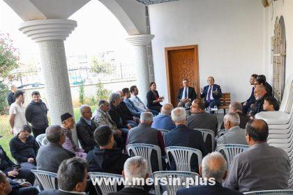 Vali Ali Hamza Pehlivan, Yenişehir İlçesi 50. Yıl Mahallesi'Nde Halkla Buluştu