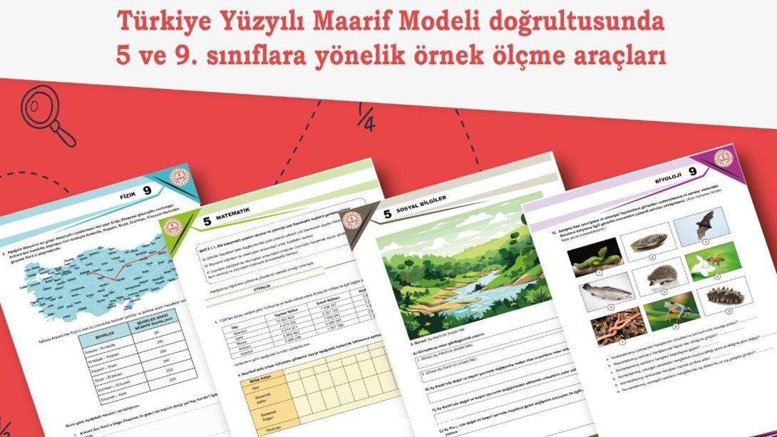 Yeni Müfredata Göre Hazırlanan Örnek Ölçme Araçları Duyuruldu