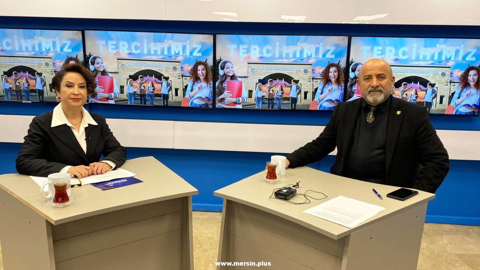 Fen Bilimleri Enstitümüzün Müdürü Prof. Dr. Birgül Mazmancı Nil RTV'de Tercihimiz Mersin Üniversitesi Programına Konuk Oldu