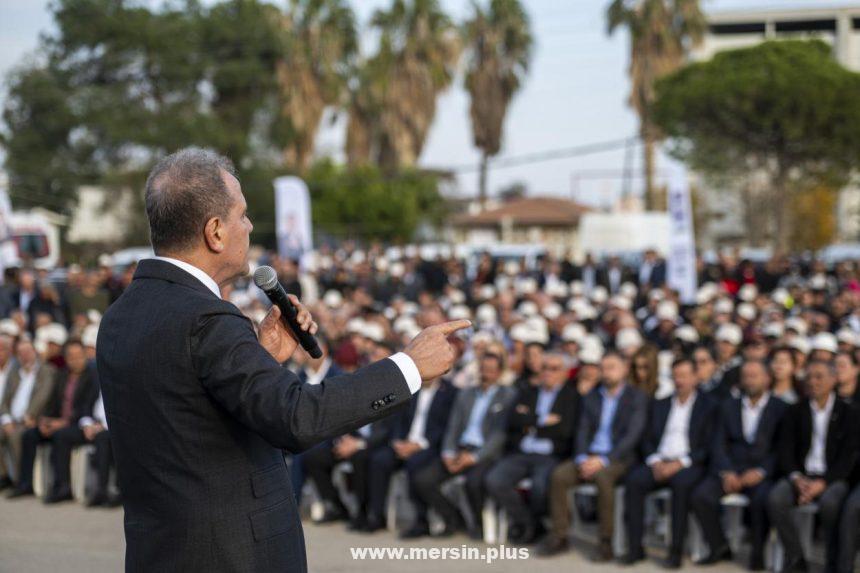 Mersin Büyükşehir Tarımsal Destek Projelerine Bir Yenisini Daha Ekledi: “Sulama Tankeri Desteği Projesi”