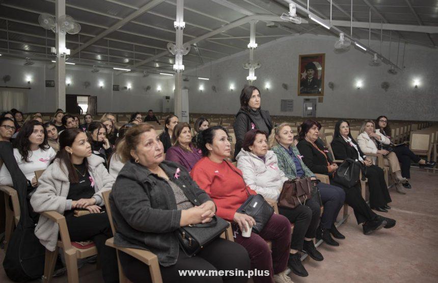 Mersin Kent Konseyi, 'Meme Kanserinde Erken Teşhis' Eğitimi Düzenledi