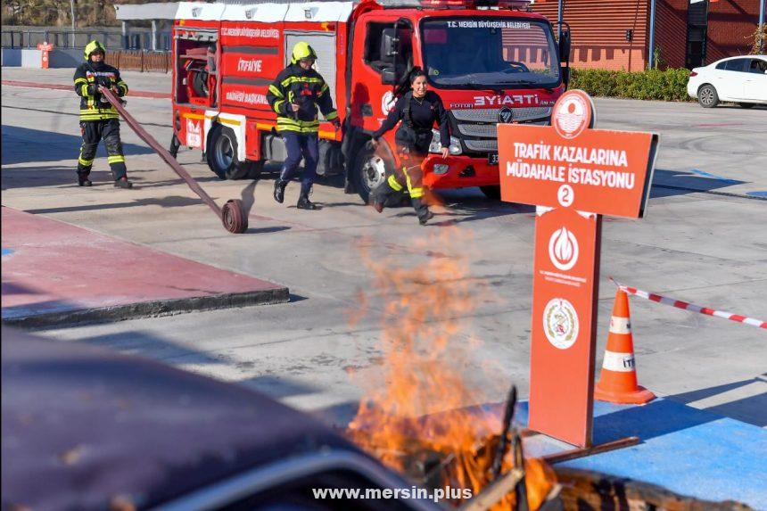 Serebral Palsili Durmuş'Un İtfaiye Eri Olma Hayali Büyükşehir’le Gerçek Oldu