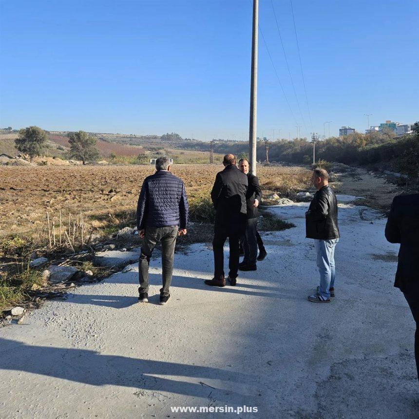 Tarsus Kaymakamı Mehmet Ali Akyüz, Sucular Mahallesi'Nde Yer Alacak İlkokul Ve Ortaokul İnşaat İzolasyonunu Ziyaret Ederek Gözlemlerde Bulundu.