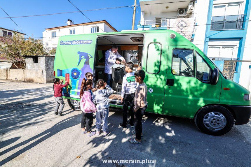 Ücretsiz Mobil Kuaför Hizmeti Mezitli Belediyesi Tarafından Sunulmaya Başlandı