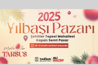 Yılbaşı Pazarı, Tarsus'Ta Kapılarını Açıyor