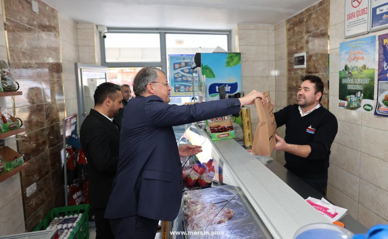 Başkan Turgut, Esentepe'Deki Esnafla Buluştu