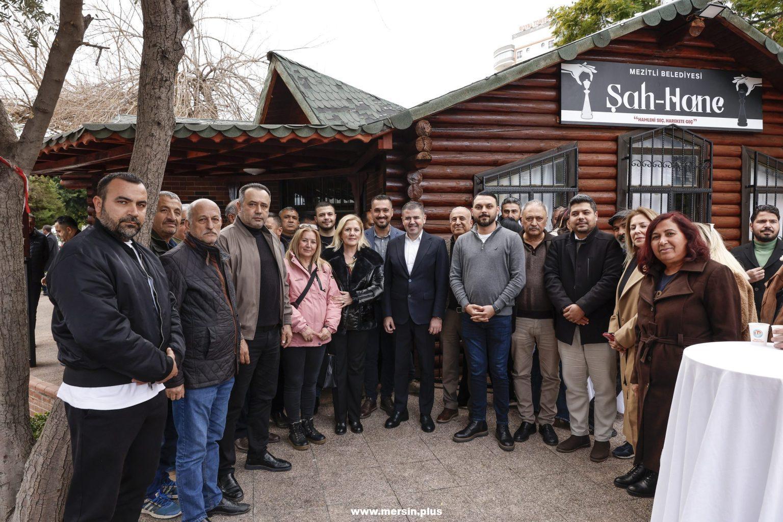 Mezitli Belediyesi, Satranç Tutkunları İçin Müjdeli Bir Haber Vererek &Quot;Şah-Hane Satranç Evi&Quot;Ni Açtığını Duyurdu.