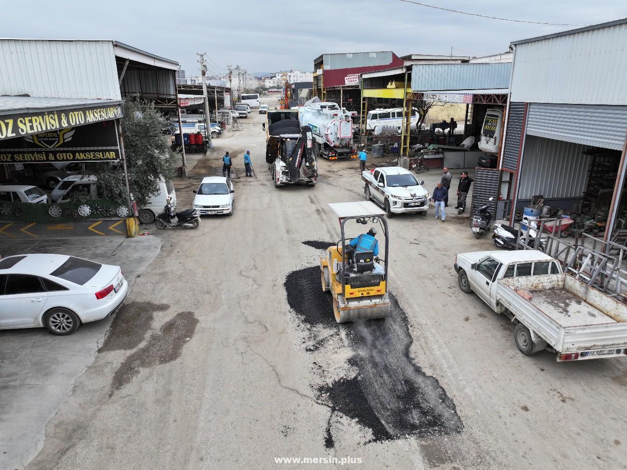 Sanayi Sitesi, Silifke'De Bakım Çalışmaları İle Daha Güvenli Hale Getiriliyor