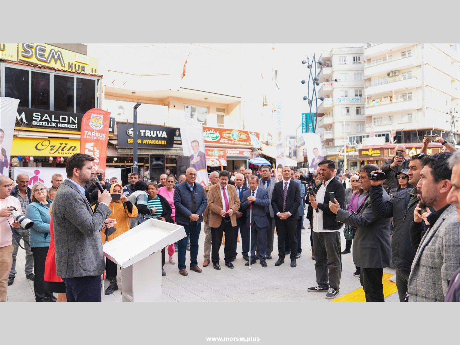 Tarsus'Ta Beyaz Baston Farkındalık Haftası'Nda Dikkat Çeken Etkinlikler